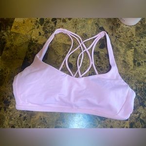 Lululemon Pink sports bra